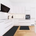 thumbnail image 3 of Alfombrilla de cocina acolchada Sunnimix 2 piezas Negro, 3 of 7