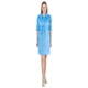 thumbnail image 2 of Vestido Maternidad Camisero Cómodo Elegante Vestido Embarazo Casual Oficina Manga Ajustable Color Azul Cielo, 2 of 5