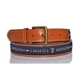 thumbnail image 2 of Tommy Hilfiger Men's Ribbon Inlay Belt Navy 11TL02X032, 2 of 2