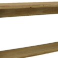 thumbnail image 5 of Benjara Console Table- Long Rectangular Top- 1 Shelf- 71" Light Brown Wood, 5 of 5