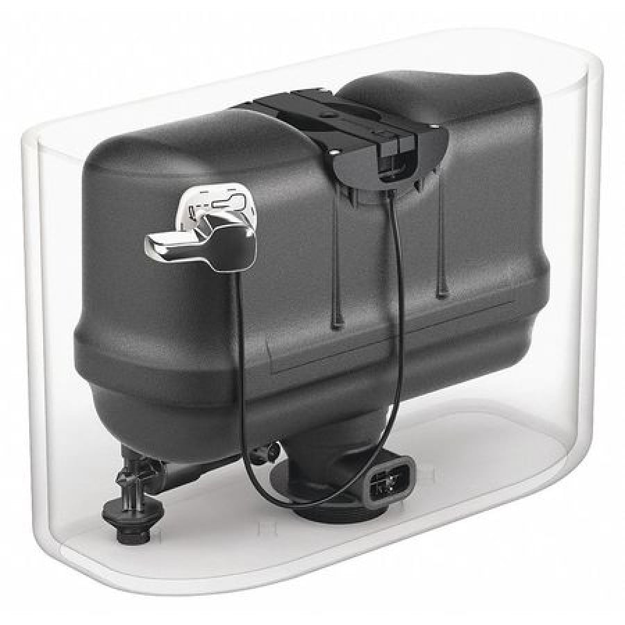 FLUSHMATE M101526F3BK Pressure Assist Flushing System, Plastic