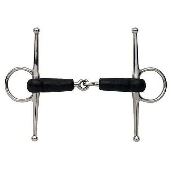 Shires Flexible Rubber Mouth Full Cheek Bit Rubber 5.5"