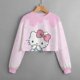 thumbnail image 4 of Sudadera con capucha de Hello Kitty para niños, moda de otoño/invierno, sudadera de anime japonés para niñas, linda sudadera con capucha para niñas de 3 a 16 años, 4 of 4