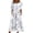 White, variant on Ruyang Summer Maxi Dress Women's Short Sleeve A-Line Midi Dresses Casual Floral T-Shirt Dress Flowy Beach Sundress with Pockets