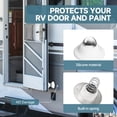thumbnail image 5 of HLONK 1pc RV Door Holder  RV Magnetic Door Catch For Outside Door  Strong Magnet Camper Door Holders To Keep Door Open  Baggage Door Latch For RV  Trailer  Motor Home  Cargo Trailer, 5 of 5