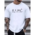 thumbnail image 1 of [Algodón cómodo] Camiseta de algodón cómodo POASOD para hombre | Algodón | Estampado gráfico divertido, cuello redondo, manga corta | Camiseta informal de verano, 1 of 6