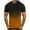 Orange, variant on Mens Big and Tall Sport T Shirts Gradient Graphic Tees for Men Summer Short Sleeve Bodybuilding Muscle Tee Tops Round Neck Casual Athletic Pullover Sales Today of The Day