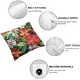thumbnail image 4 of BANET  Indoor/Outdoor Throw Pillow  Polyester Fabric Garden Floral Inc. White, 4 of 5