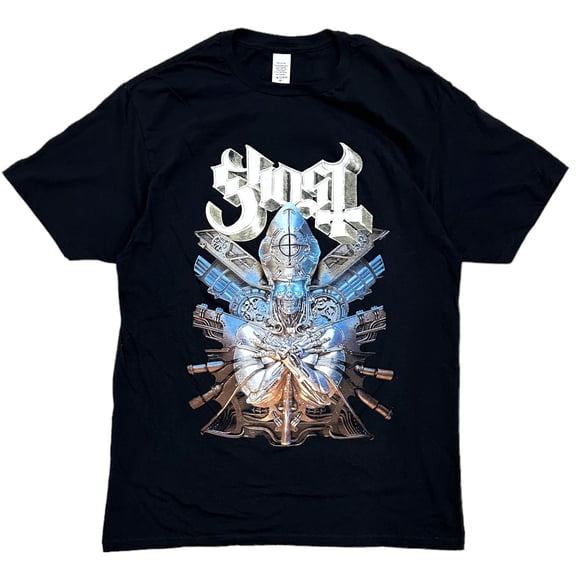 Ghost Music Band Men's Re-Imperatour North America 2023 Concert Tour Tee T-Shirt (Small, Black Style 1)