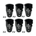 thumbnail image 4 of yotijay 6 Pieces Billiard Pool Table Pockets Net Pockets Premium Billiards Supplies Drop, 4 of 9