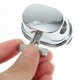 thumbnail image 5 of IDEANATEGRATE Soporte Para Tom Batería En Hierro Plateado Bricolaje Sin Herramientas Profesional, 5 of 6