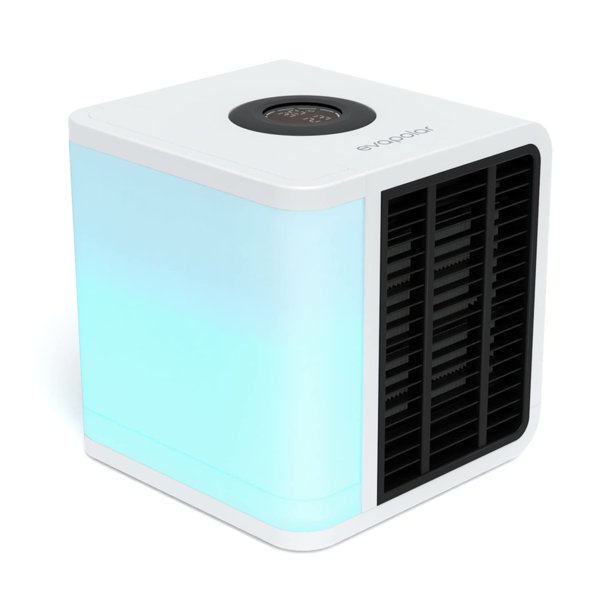 Ventilador de refrigeración para computadora y coche, enfriador de aire evaporativo portátil para camping, pequeño ventilador de hielo para tienda de campañ