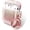 Pink, variant on Nagebee Case for AirPods, Crystal Glitter Sparkle Bling, 360° Protective Cute Cover Carrying Case Girls Women with Rose Gold Keychain Compatible with Apple AirPods 1st/2nd (Purple/Blue)