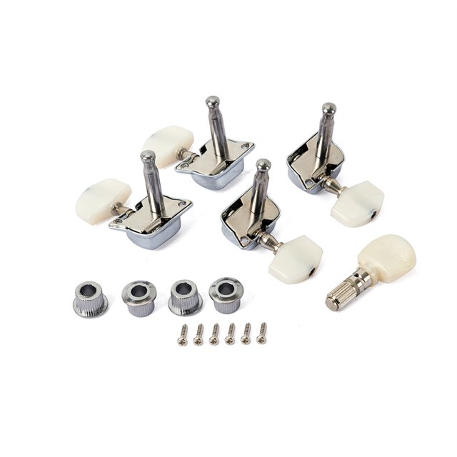 Banjo Machine Heads Zinc Alloy Tuning Peg Set Musical Accessories Stringed Instruments Instruments Replacement Part Repair Tones Locking Keys Tuners Supplies