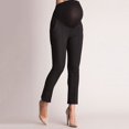thumbnail image 3 of Leggings de Maternité Élastiques pour Femmes Protection du Ventre Pantalon Crayon, 3 of 4