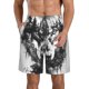 thumbnail image 1 of Fotbe Majestic Wolf Landscape Trajes de Baño Estampados para Hombre, Shorts de Verano de Secado Rápido, Ropa de Playa, Bañadores-3X-Large, 1 of 6