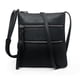 thumbnail image 3 of Bolsa vertical para mujeres, con doble cremallera, bolsillo multifuncional de ocio, bolso de hombro, bolso cruzado, 3 of 5