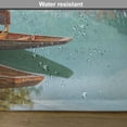 thumbnail image 6 of Ambesonne Farm House Place Mats Set of 4, Chinese Wood Canal, Standard Size, Multicolor, 6 of 6