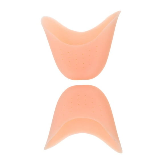 Cubierta de ballet Pointe Soledad silicona Beige con agujero