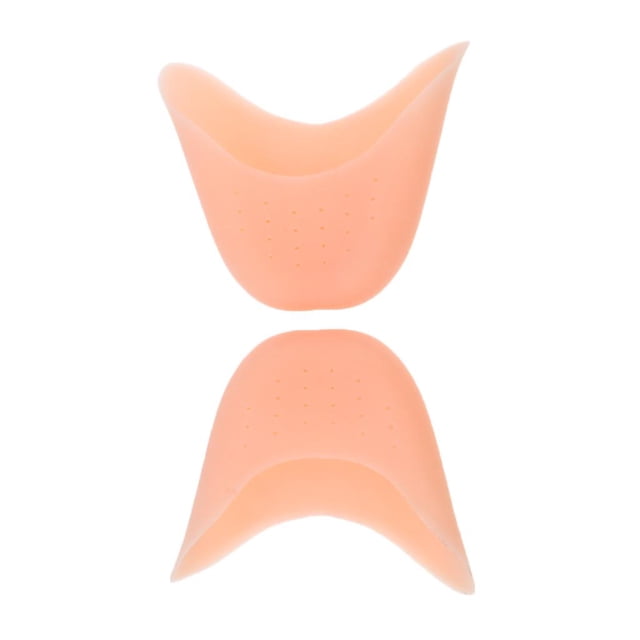 Almohadillas para zapatos de baile Colcomx Gel de punta de silicona suave Beige