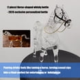 thumbnail image 6 of PatungKu Large Capacity 1000ml Glass Decanters Artistic Horse Shape Ideal for Whiskeys Bourbons Scotches Beverage Serving, 6 of 8