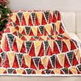thumbnail image 1 of Gogreen Christmas Sherpa Fleece Twin Blanket for Couch Bed Sofa Adults -Soft and Warm Blanket for Winter, Thick and Fuzzy Throw Blanket (Christmas Trees), 1 of 8