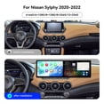 thumbnail image 3 of MOOKAKA 10.1"+10.1" Smart Display Radio Audio Media Player for Nissan Sylphy 2020 2021 2022 Universal Car Navigation GPS Upgrade Headunit Android Replacement HD Screen Carplay Accessories, 3 of 15