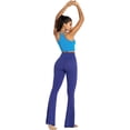 thumbnail image 2 of Flare Yoga Pants, Crossover Yoga Pants with Tummy Control, High-Waisted and Wide Leg, 2 of 7