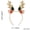 Gold A, variant on Christmas Headbands Reindeer antler headbands Christmas tree headband headband hat top for Christmas party supplies, Christmas party decoration gifts - one size