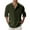 Army Green, variant on Long Sleeve Polo Shirts for Men Solid Color Loose Stand Collar Pullover T Shirt with Pocket Casual Summer Fall Lightweight Mens Polo Shirts Black XXXL