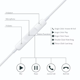 thumbnail image 2 of Apple original wired earphones showcase excellent sound quality and native support charm, as well as adaptability advantages, 2 of 5