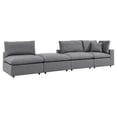 thumbnail image 2 of Commix 4-Piece Sunbrella Outdoor Patio Sectional Sofa, 2 of 3