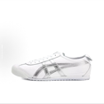 thumbnail image 1 of Zapatos casuales de cuero México 66 para hombre y zapatillas deportivas para mujer, Blanco/Plateado, 1 of 6