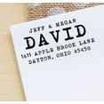 thumbnail image 3 of Printtoo Self Inking Wedding Invitation Personalized Custom Address Rubber Stamp Gift Idea, 3 of 6