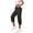 Dark Gray, variant on TEAJOPSUU Womens Cargo Capri Pants Straight Leg Drawstring Elastic Waist Trousers with Side Pockets Casual Athletic Wear Olive Green