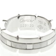thumbnail image 5 of Pre-Owned Cartier Tank Française Ring White Gold (18K) Fashion No Stone Band Ring Silver, 5 of 9
