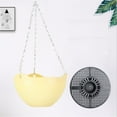 thumbnail image 3 of Hanging Basin Wall-mounted Green Plant Succulent Pot With Hanging Chain, 3 of 8