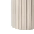 thumbnail image 4 of SHYFOY Round Solid Wood End Table White Pedestal Side Table Living Room Furniture Accent End Table with Solid Wood Base, 4 of 6