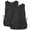 Black, variant on "Sivvan Unisex Cobbler Apron (2 Pack) - Adjustable Waist Ties, 2 Deep front Pockets"
