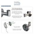thumbnail image 7 of Transolid TRH-PC Turin Robe Hook, Polished Chrome, 7 of 7