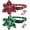 Floral, variant on Mumup 2Pack Christmas Cat Collars Breakaway with Stylish Bow, 2 Pack Red Green Plaid Xmas Kitten Collar with Bell, Removable Bowtie Christmas Collar for Cats