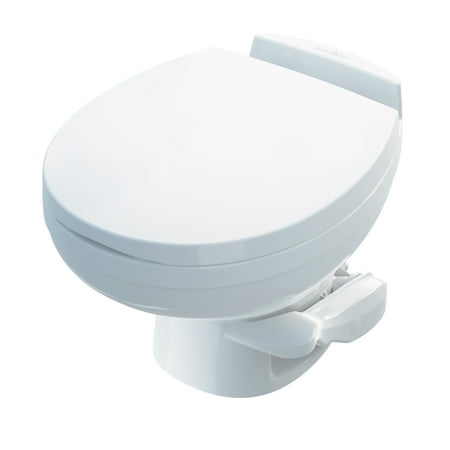 Profile Aqua Rack - Aqua Magic Residence RV Toilet / Low Profile / White - Thetford 42170