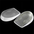 thumbnail image 3 of Silicone Gel Height Increase Insole Heel Lifting Inserts Shoe Foot Care Protector Elastic Cushion Arch Support Insert for Unisex 1cm for men, 3 of 6