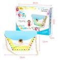 thumbnail image 4 of Bolso Bandolera Diy Para Niñas, Colorido Bolso De Cuentas Hecho A Mano, Kit De Arte Diy, Juguetes Educativos Para Niños, El Mejor Regalo Speravity FN007631-04, 4 of 6