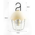 thumbnail image 4 of Linterna LED para acampar, luz ambiental portátil para senderismo, pesca, barbacoa, Beige JShteea Para Estrenar, 4 of 4
