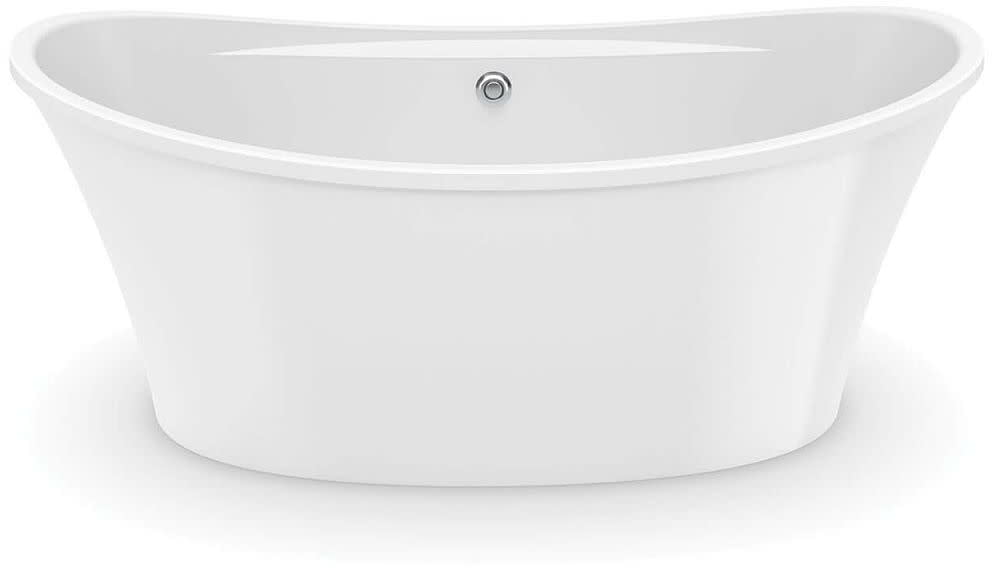 Maax 106267001 Ariosa 66" Free Standing Acrylic Soaking Tub White