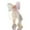 C, variant on FcBaudy Mesh Gradient Bow Clip For Little Girl Children's Hair Accessories, Hair Clip With Ribbon Tassels, Hair Clip a bow