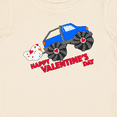 thumbnail image 4 of Inktastic Happy Valentine's Day-monster Truck Boys or Girls Baby T-Shirt, 4 of 5