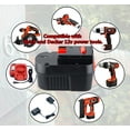 thumbnail image 5 of 12V 4.8Ah NI-MH Batery Replacement for B+D 12V HPB12 Battery Compatible with B&D 12V Battery FS120B FSB12 FS120BX Cordless Power Tools, 5 of 7