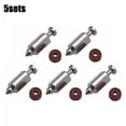 thumbnail image 5 of CaraMart Enhance Equipment Performance Carburetor Kit with 5 Float Valve Needle And Seat Valve for 398188 83412 90700 99700, 5 of 6
